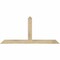 Ekena Millwork Portland Rough Sawn Timber Gable Bracket, Douglas Fir, 60"W x 27"H x 2"D x 4"F, 11/12 Pitch GBW060X27X0204POR00RDF - alternate 1